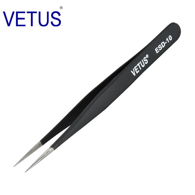 VETUS Popular Design Stand Extension Private Label Supply Set Eyelash Extension Tweezer With Your Own Logo
