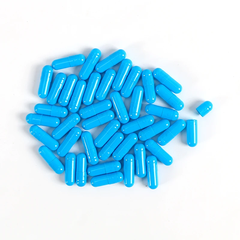 Pure natural factory straight hair manufacturer capsule shell hollow capsule halal vegetarian