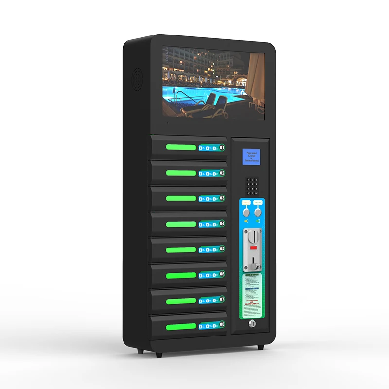  УФ-освещение дезинфекция 6BAY 8 BAY locker Мобильная зарядная станция для сотового