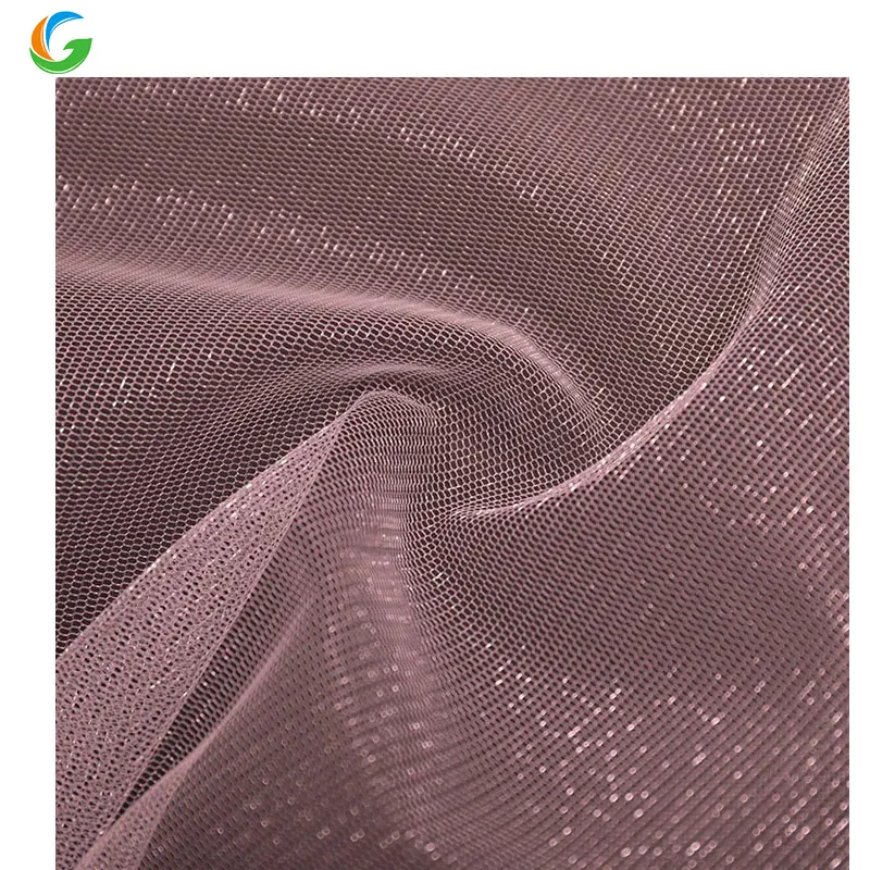 Manufacturing Custom Air Mesh Lining Fabric Sustainable Embroidered Power Hard Net Woven Metal Mesh Fabrics for shoes