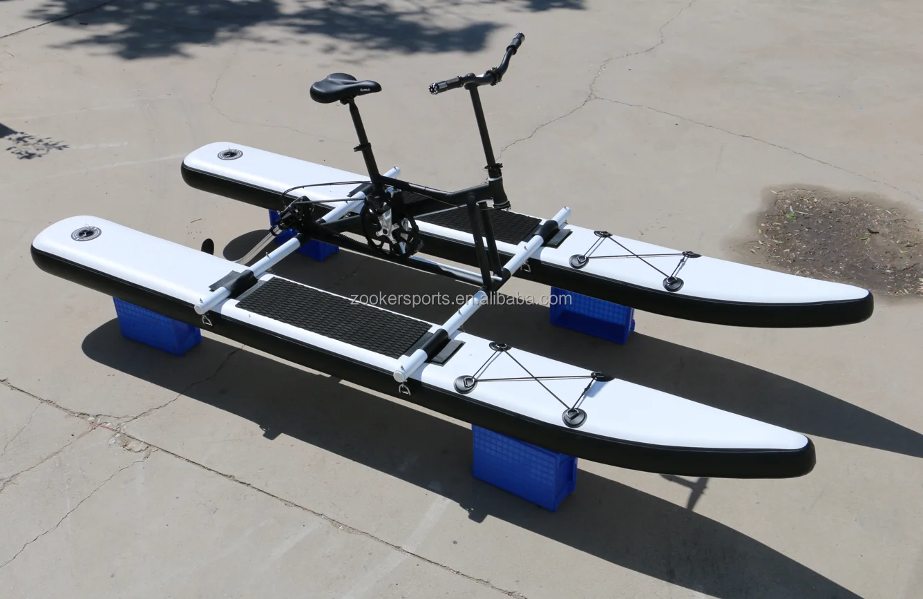 Outdoor Inflatable PVC Water Bike Lake Play Equipment Pedal Sea Bicycle Adult Water Exercise Bike Riding