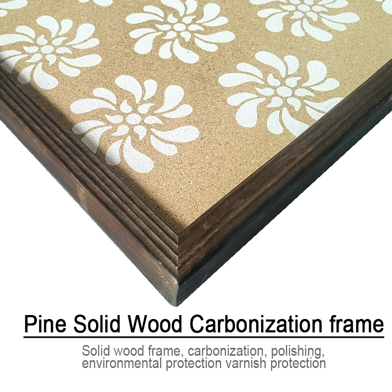 Cork board creative photo wall felt self-adhesive wall paste wallboard wall hanging type household dormitory message board deskt