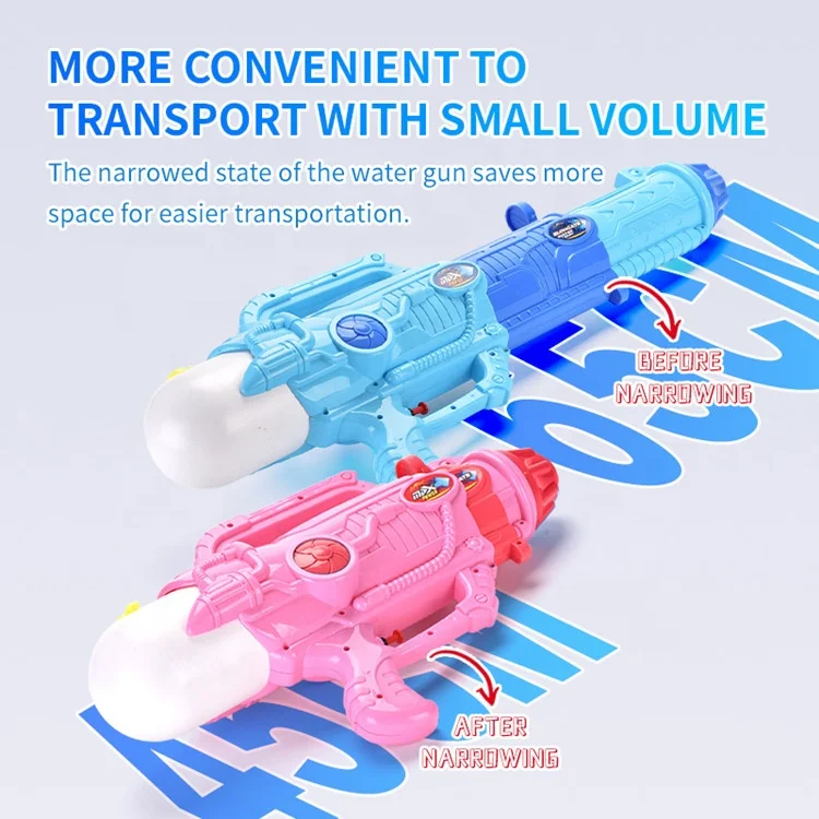 READY STOCK 3- Length big Volume Size Pump Water Spray Gun Toy With High Pressure For Kid