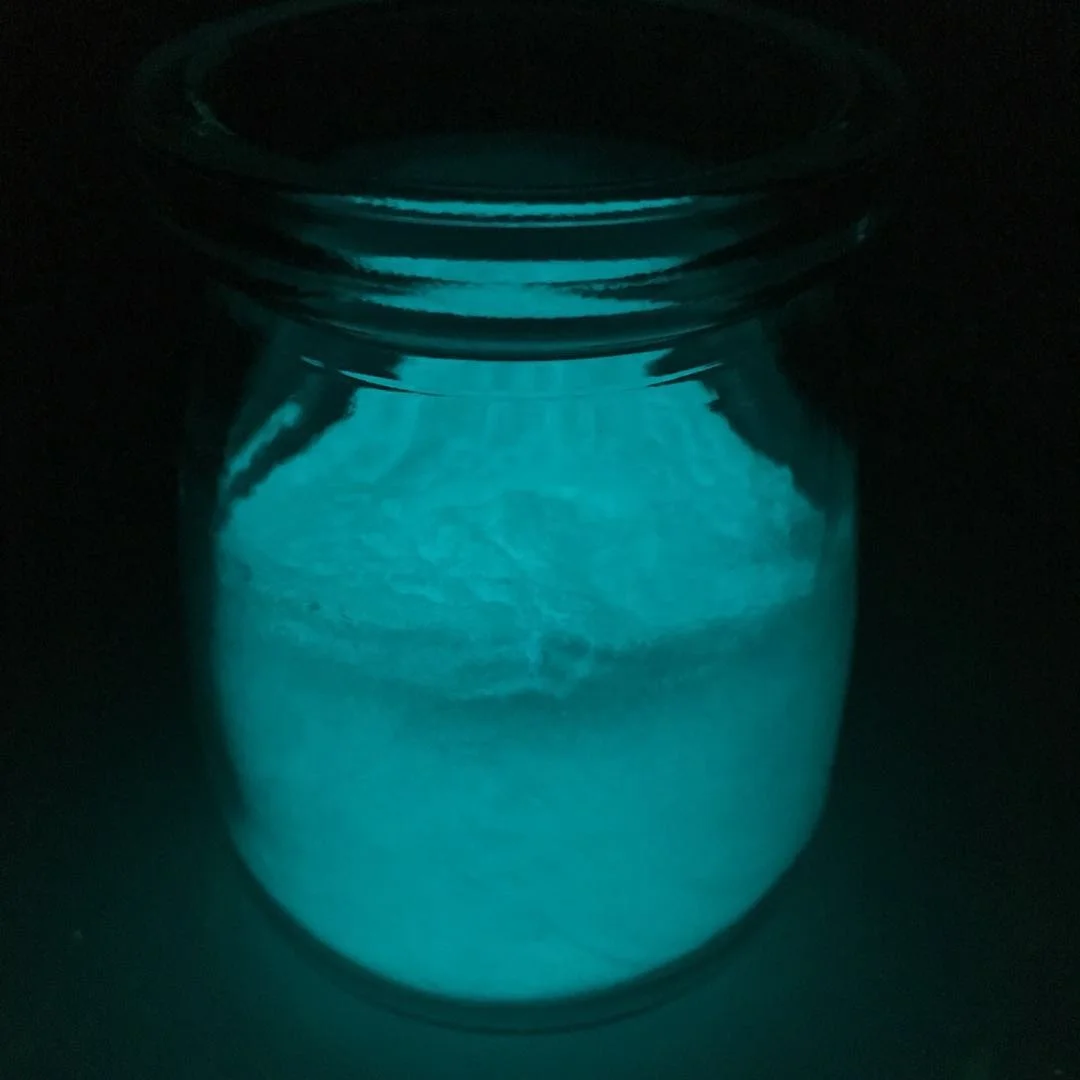 Colored 13 pigmento de pintura automotris blue strontium aluminate powder UV absorb glow powder pigment