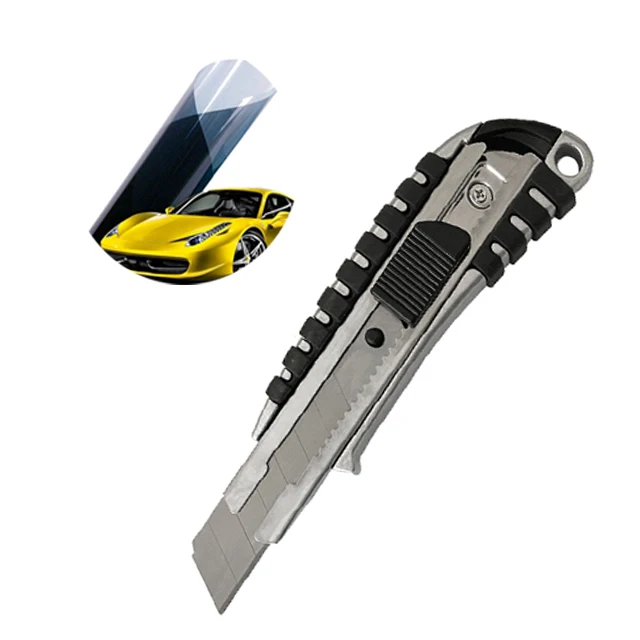Custom Made Logo Retractable blades car stickers cutter utility knife