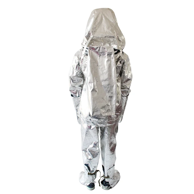 Solas approved fire fighting suit fireman suit safety aluminized fire suit