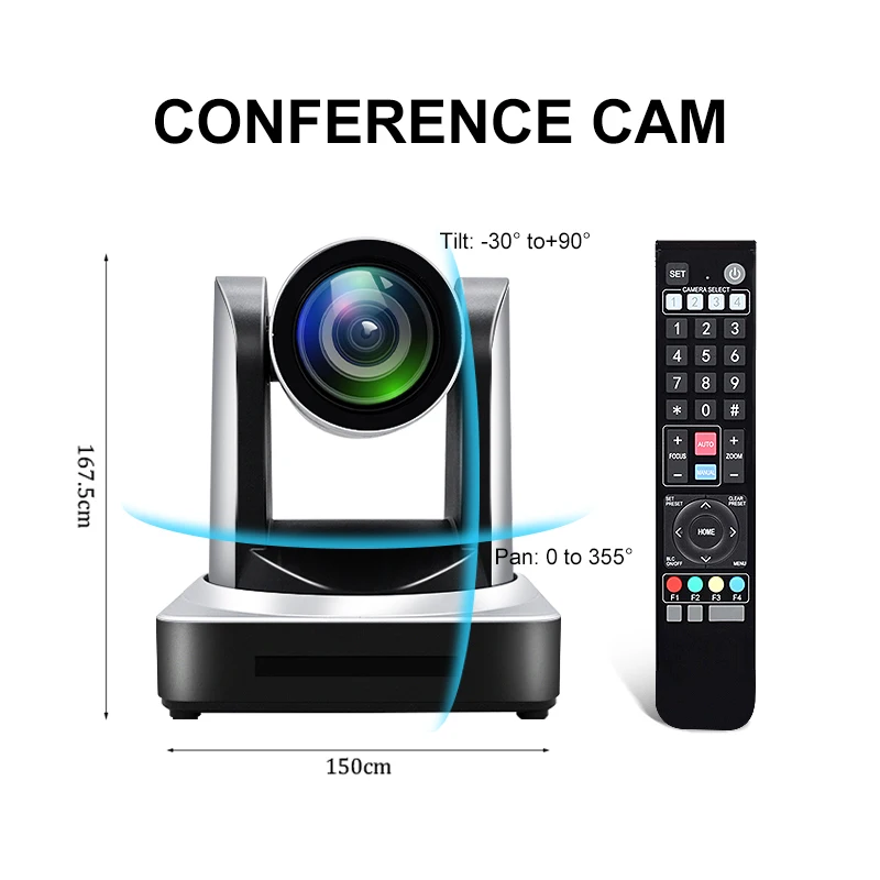 Лидер продаж, веб-камера 1080P Hdmi Live Steam Ndi для ПК, ноутбуков, конференций, Ip-камер Ptz