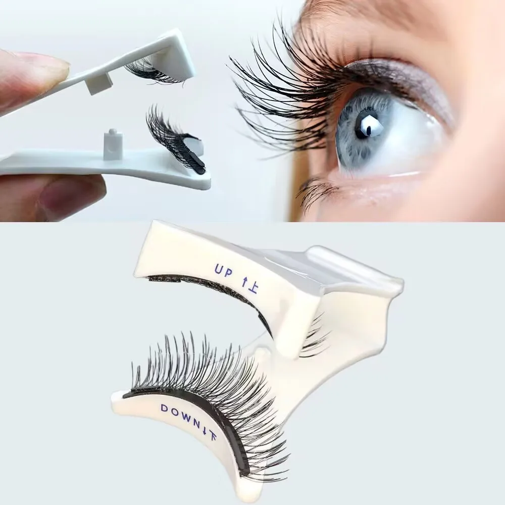 Easy To Wear Reusable Natural Long Thick Manga Eye Lashes Magnetic Set No Glue Needed Quantum Magnetic Eyelash Private Label