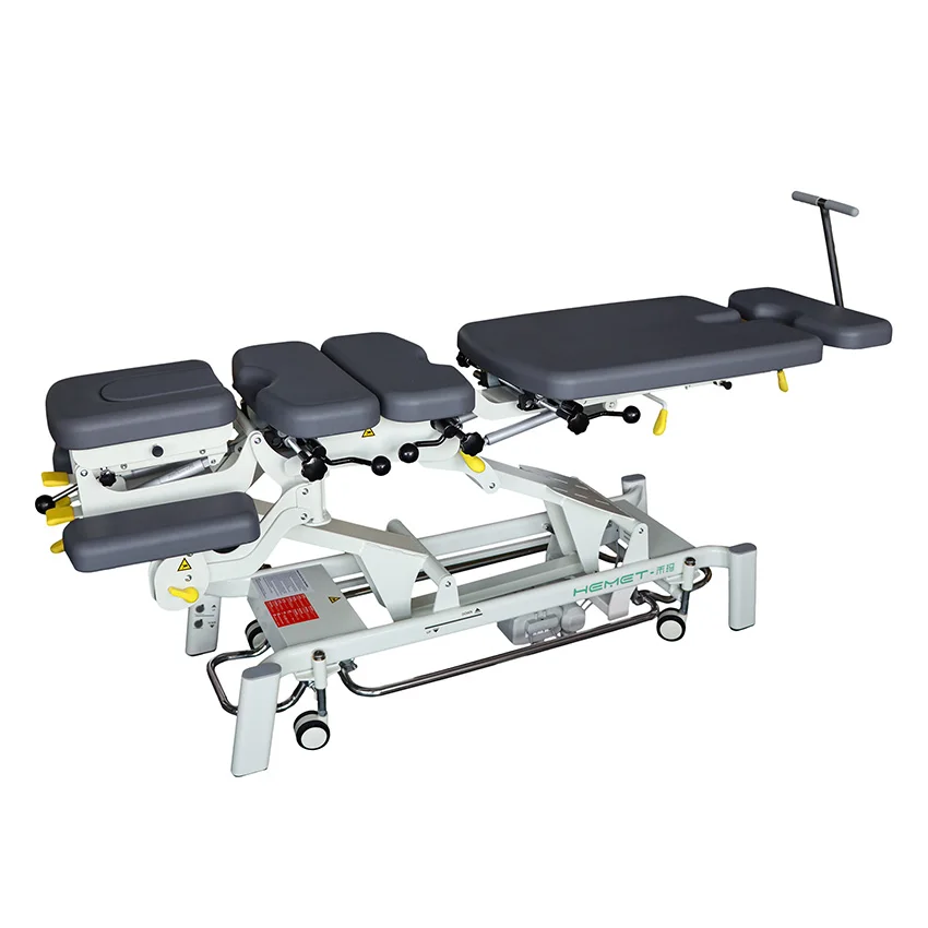 Hemet Arena- 180 Factory Custom Folding Lightweight Chiropractic Table Chiropractic Drop Bed Lumbar Cervical Traction Table