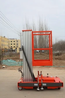 Top Selling 4-18m Mobile Trailer Hydraulic Aluminium Ladder Lift