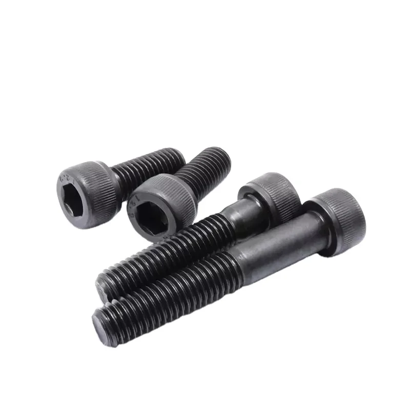 Fastening 12.9 Thread ISO Metric Inch Plain Zinc Black Stainless Steel DIN912 Hexagon Socket Head Cap Hexagon Socket Head Cap