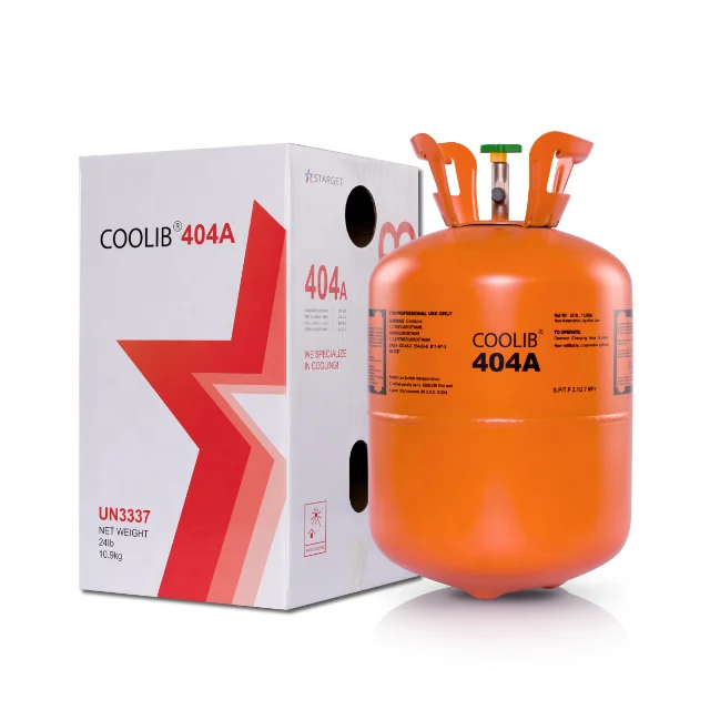 certified gas r410a refrigerant gas r404a r600a r134a