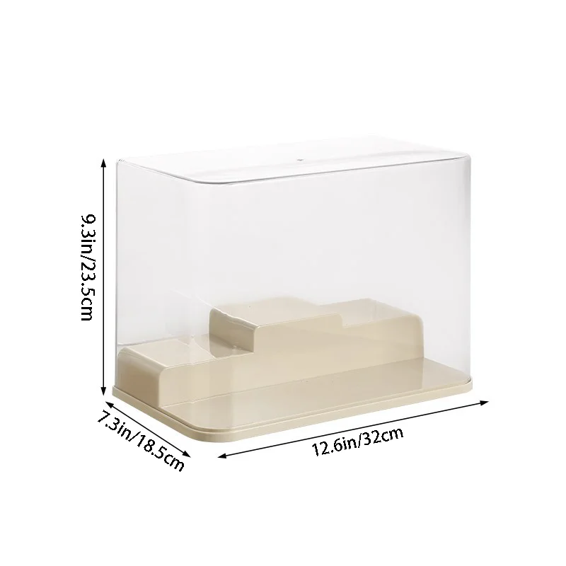 Blind box storage display rack, acrylic transparent dustproof music master office display cabinet