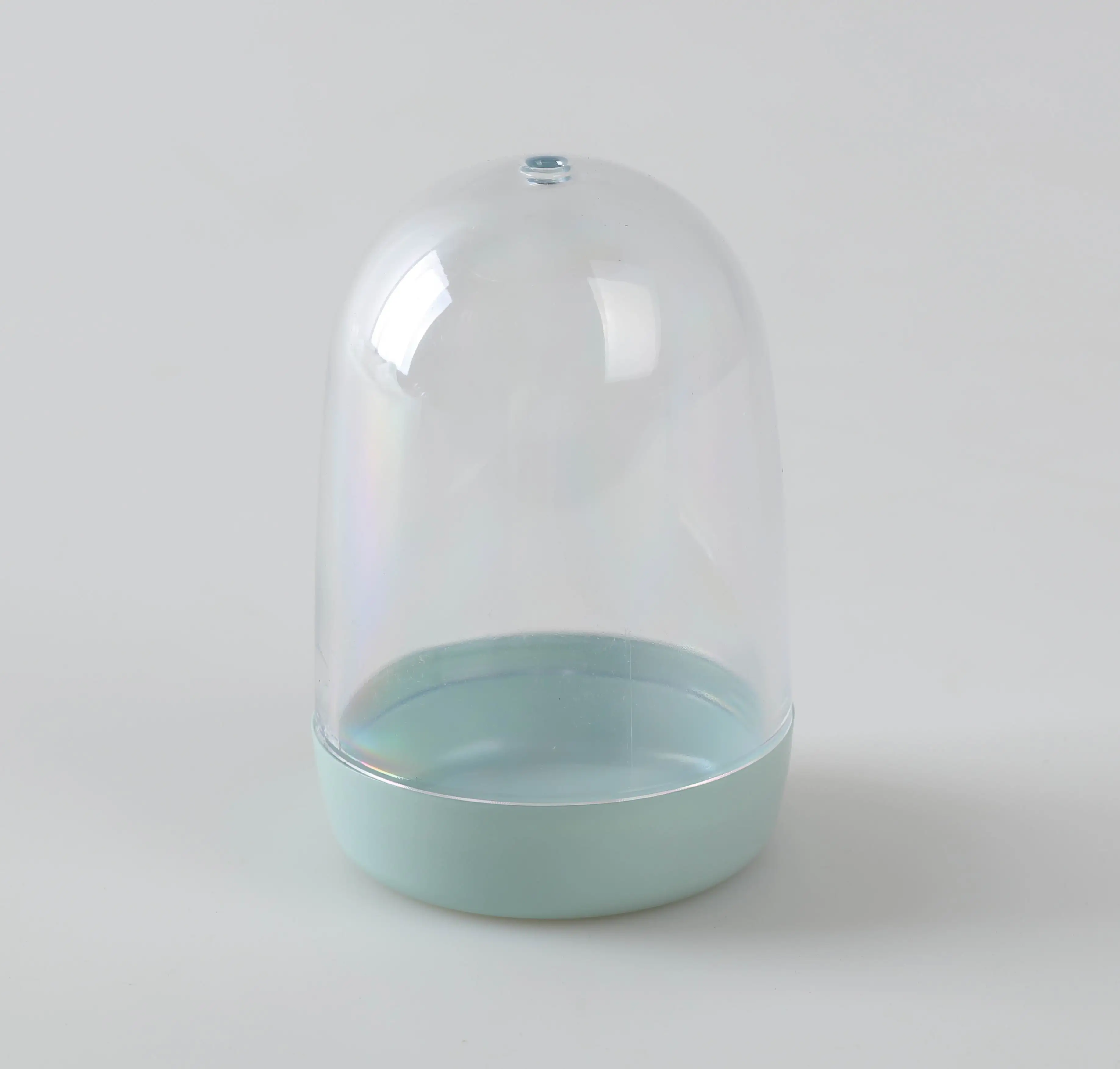 
Round shape plastic transparent toothpick holder toothpick container 