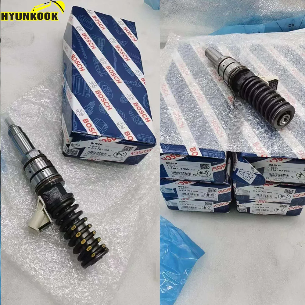 Original Brand new 0414703009 504287106 504128354 504287106 Excavator Diesel ENGINE Fuel injector for New Holland IVECO