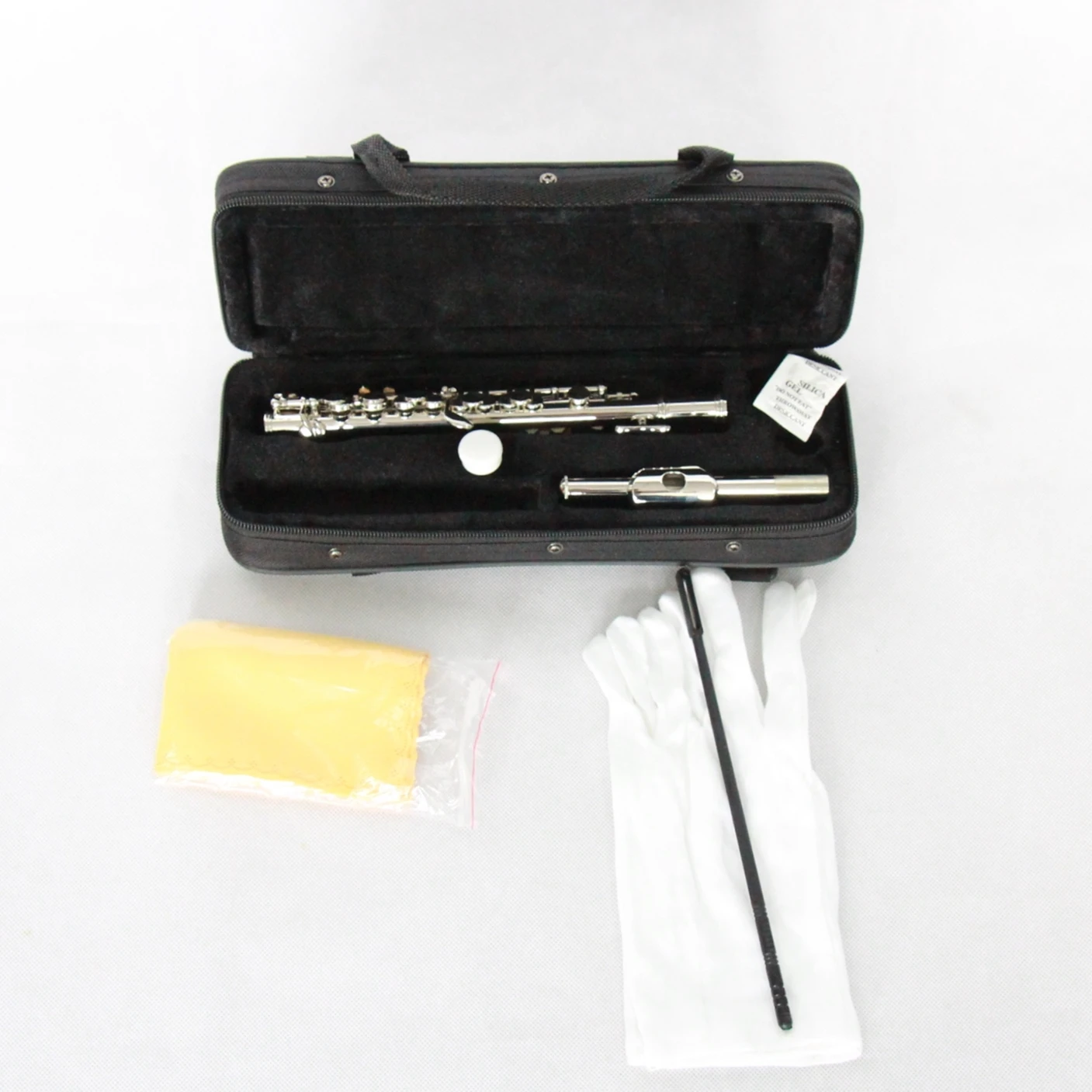 For Students And Beginners Brass Body Silver FPC-100N Nickel Plated Piccolo C Tone Professional Piccolo OEM