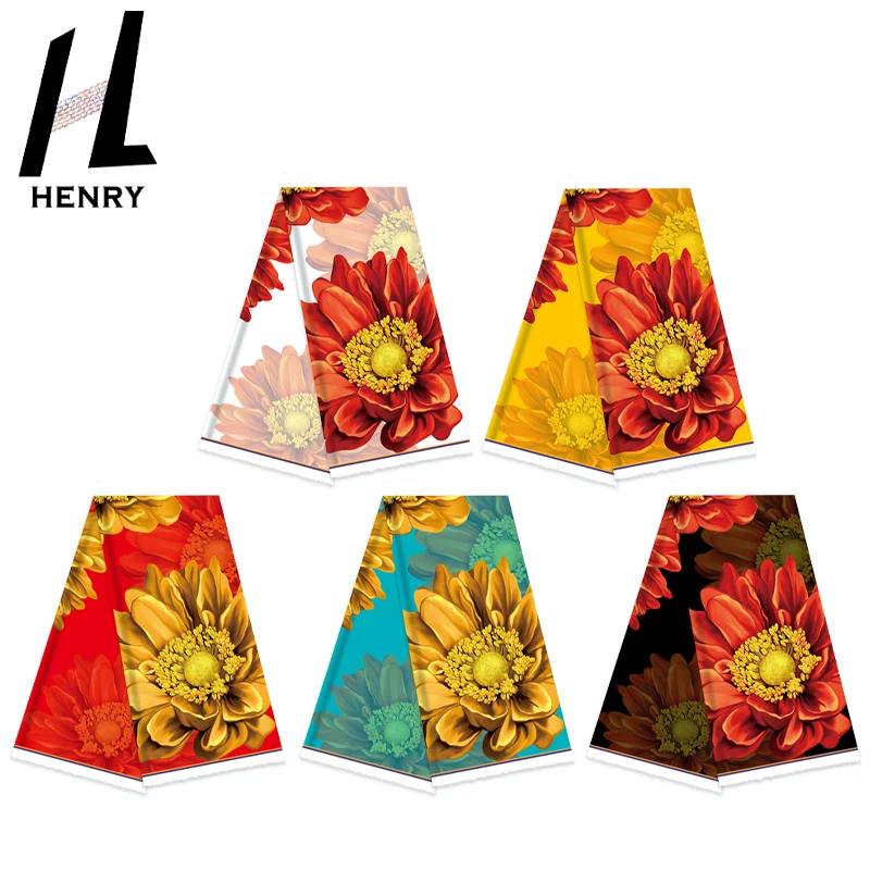 Polynesian Fabric Sarong Dresses Use Custom Pattern Digital Printing 100% Polyester Fabric