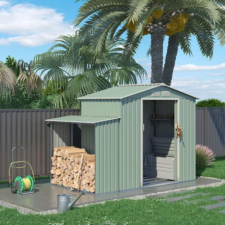 
strong durable 15 years warranty 11*10FT tool sheds metal garden house 