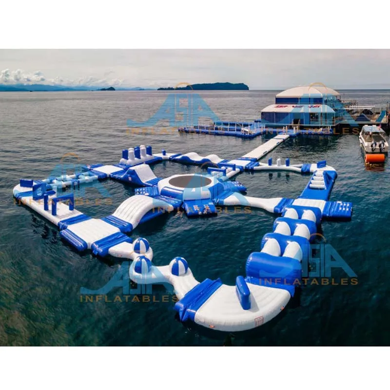 Inflatable Water Obstacle Course For Lake Wake Park/ Hot Inflatable Water Park /Inflatable Aquatic Park Aqua Fun Park