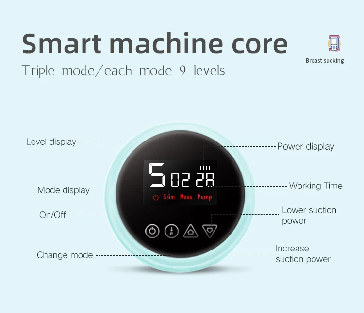Wide Mouth 100% Eco-friendly Electric Silicone Cordless maternity Breast Milk double Pump