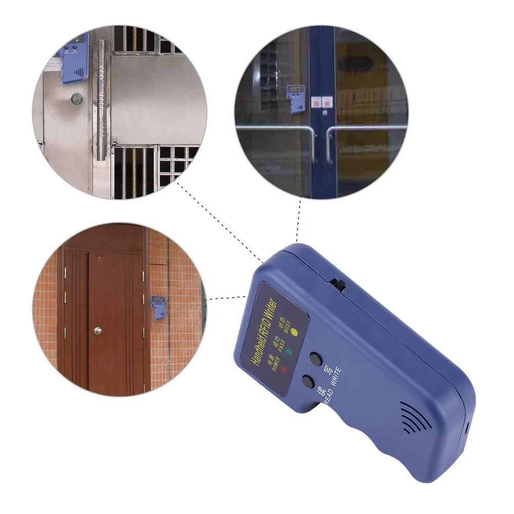 125KHz Handheld RFID Writer/ Copier/ Reader/ Duplicator With 10PCS ID Tags
