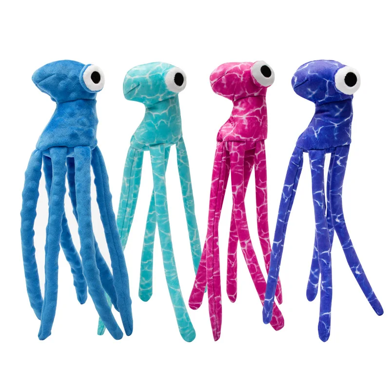 Durable plush squid dog toy Octopus plush Squeak dog chew toy Small and medium sized large dog