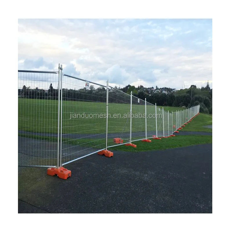 Anti-rust galvanized 7ft height Australia removable temporary fence