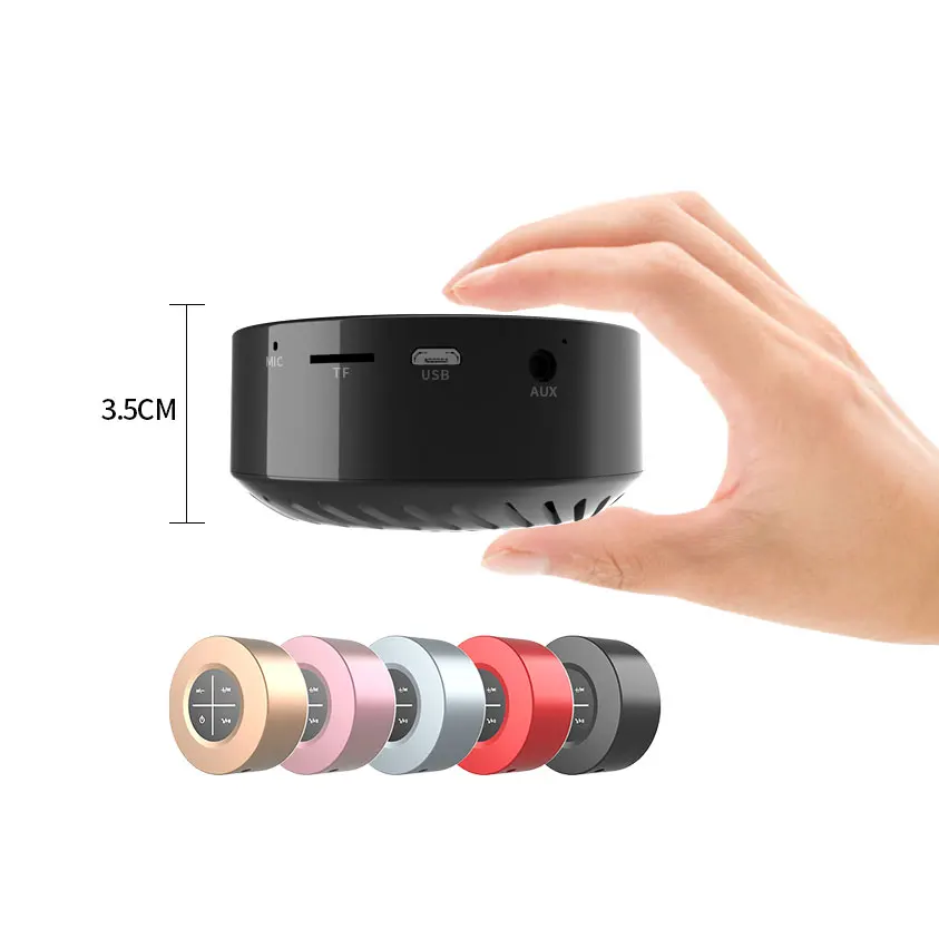 High-fidelity Call Connection Microphone AUX 5.0 12 meters Phone Computer Mini Wireless Speaker