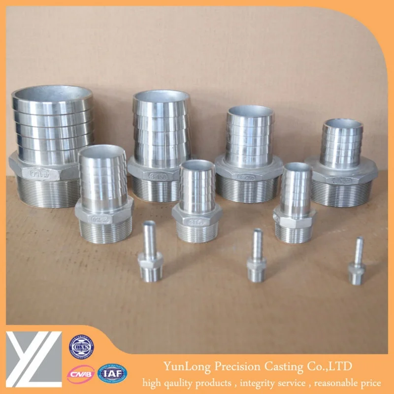 150# Stainless Steel 304 316 Pipe fittings with BSP thread nipple reducing and equal coupling unions