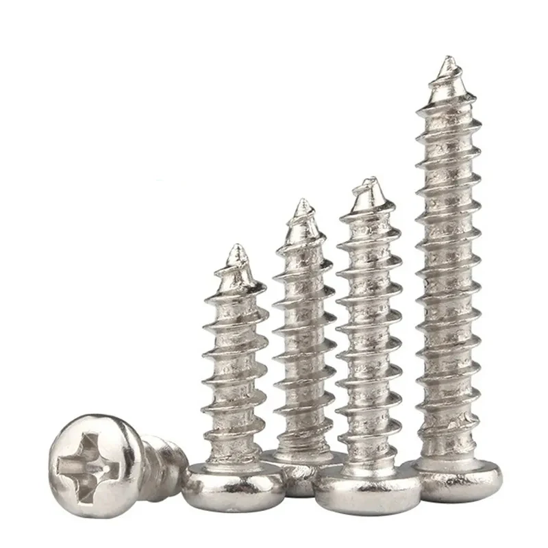 Custom Wholesale Chicago Screw CNC Metal Parts with Black and Zinc Finish Stud Screws for Heavy Industry Nut Bolt Screws