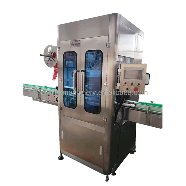 Automatic Sleeve Label Thermal Shrink Packaging Machine /Shrink Sleeve Labeling Printing Machine for Can Glass Bottle