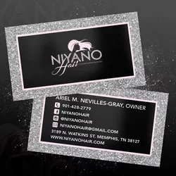 Luxury Custom  Plastic Business Cards Embossed Number Credit Card Membership Gift ID PVC Business Cards With Logo