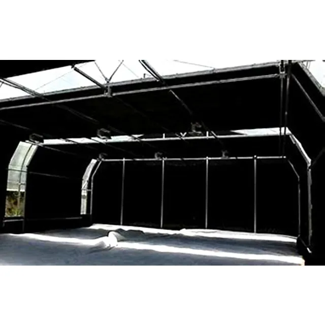 Commercial Used Blackout Greenhouse With Auto Light Deprivation System For Growing Hemp/Herbs