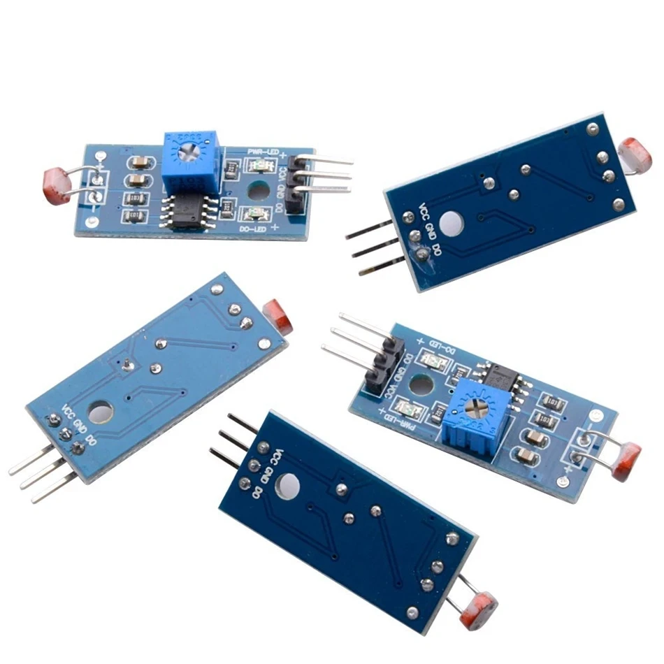 Photoresistor Module Digital Light Intensity Detection Photosensitive Sensor Module