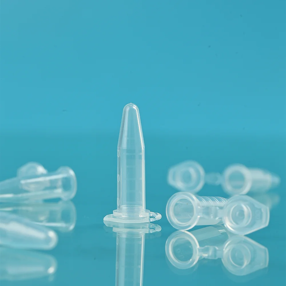 Conical Microcentrifuge 0.6ml 1.5ml 2ml Disposable Lab Micro Centrifuge Tubes