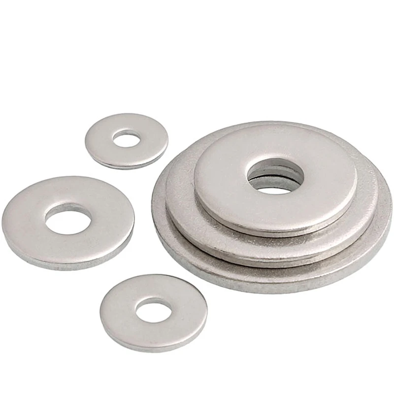 304 316 Stainless Steel M3-M24 1/4 5/16 3/8 1/2 Inch DIN 440 Large Flat Washers