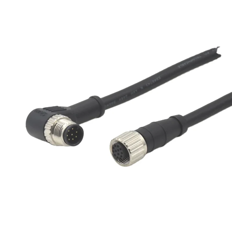 Industrial Automation Wire Harness M12 4-Core 8-Core 12-Core 17P Full Series Injection Molding Connector Aviation Plug