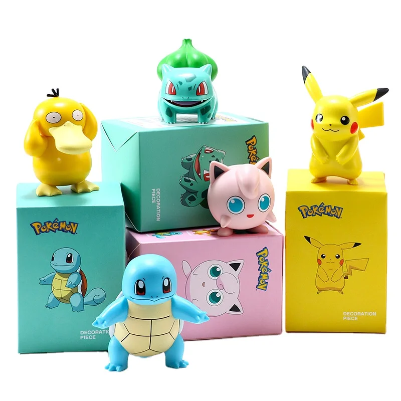
Pokemon toys PVC action anime figure pocket monster pokemon cartoon characters mini model toys dolls 