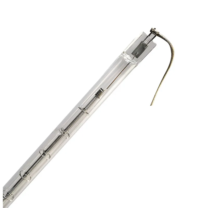 
YOUDI 355mm 415V 1500W Half White Reflector Halogen Heat Lamps for Printing Machines 