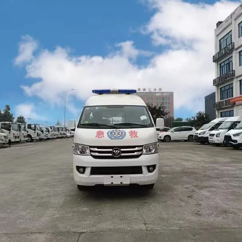 Foton G9 Ambulance Ambulances Truck Hot-Selling for Medical Useambulance for Sale Utility Vehicle 4x4