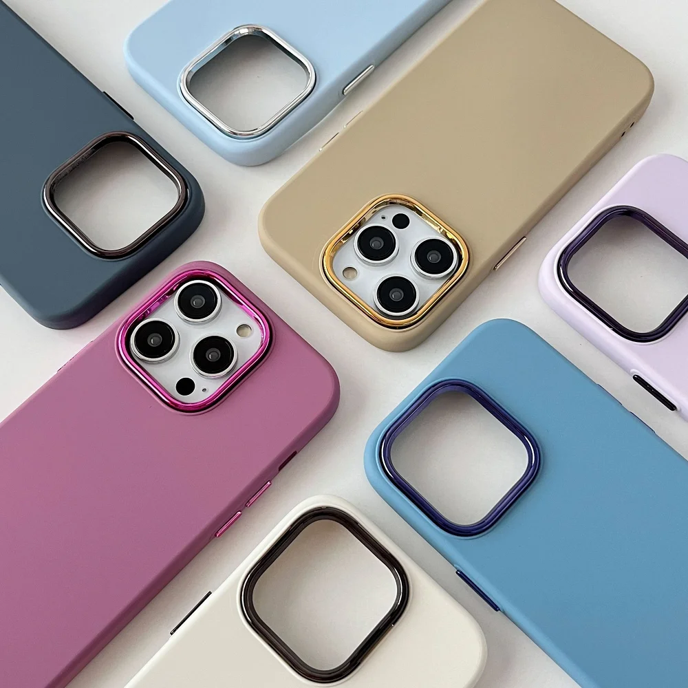 Simple Photo Frame New Advanced Mobile Phone Case For Iphone 11 12 13PRO 14 PLUS 15 PROMAX Case Silicone Case
