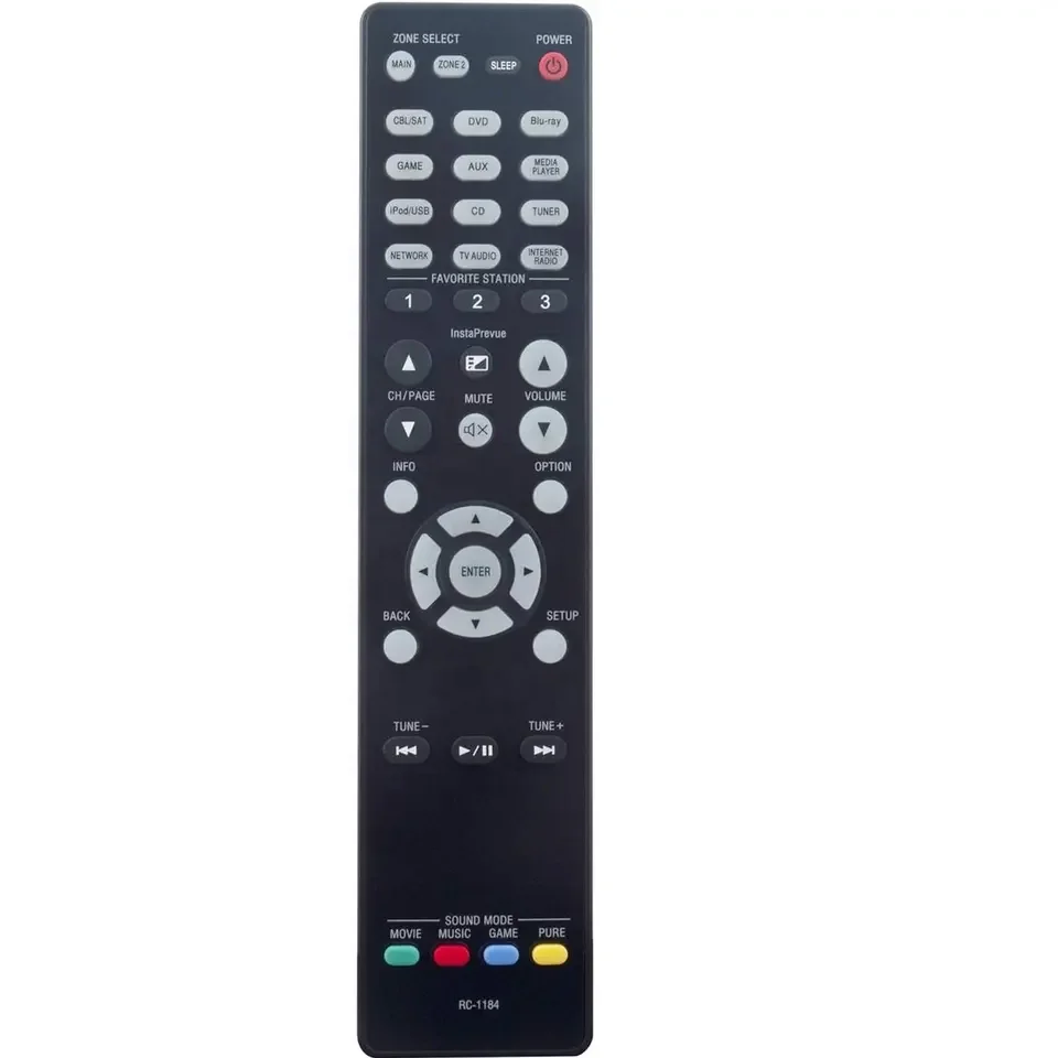 AV Receiver Remote Control RC-1184 Use For Denon AV Video Receiver AVR-X3000