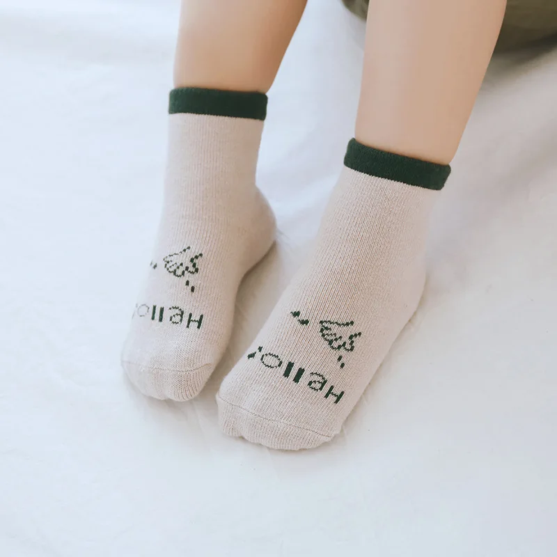 New Arrival 5 Pairs Lot Baby Socks Set Cartoon Mid Tube Combed Cotton Sock For Boys And Girls Infant Socks Baby