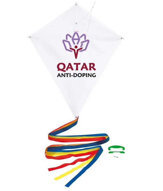 OEM/ODM LOGO Commercial Promotion Weifang kites for adults Drawing diamond custom kites Teaching Publicity kite