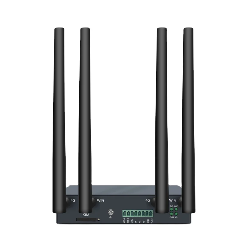 Industrial 3g4g Wireless Vpn Router Wifi HUASTLINK G10 Din-rail Mounting Router Modem With Sim Card Slot Rs232 Rs485