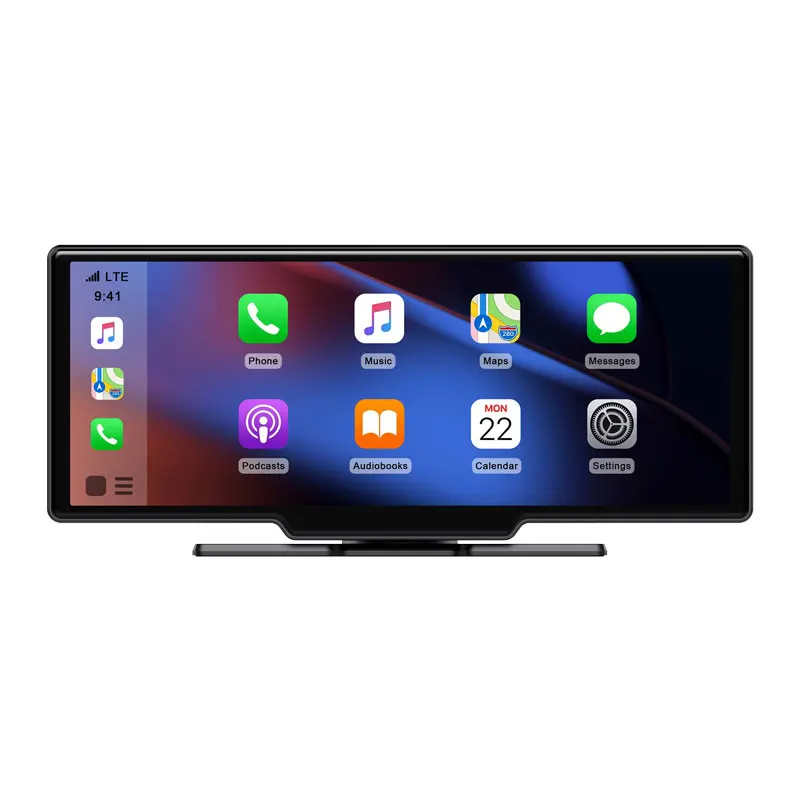 Portable Wireless Carplay 7inch 2.5D IPS Touch Screen easy Installation Car Radio Portable GPS Linux System