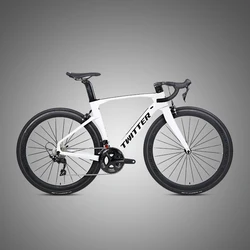 twitter 22 speed gravel road bike bicycle flat bar hybrid men 45cm/48cm/51cm/54cm dirt off road bike