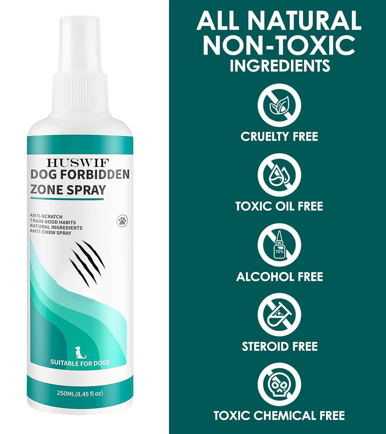 OEM Private Label Corrector No Chew Stop Dogs & Cats Biting Anti Chew Bitter Spray For Pets Behavior Training