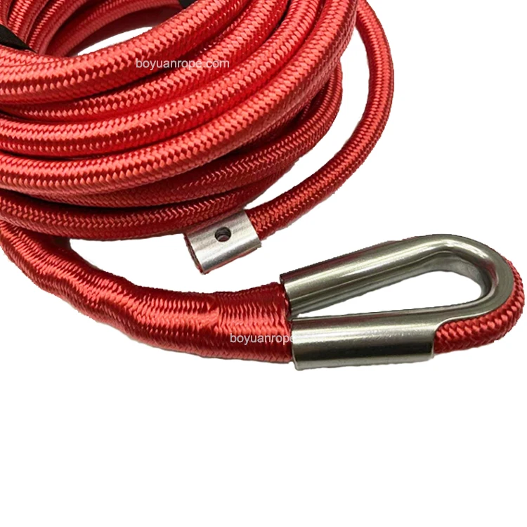 Высокая прочность 15 мм 20 мм 30 мм UHMWPE 12 прядь лебедки веревки для буксировки