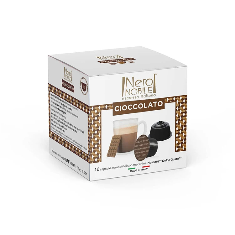 
NERONOBILE Sweet taste 14gr chocolate instant drink compatible capsule 